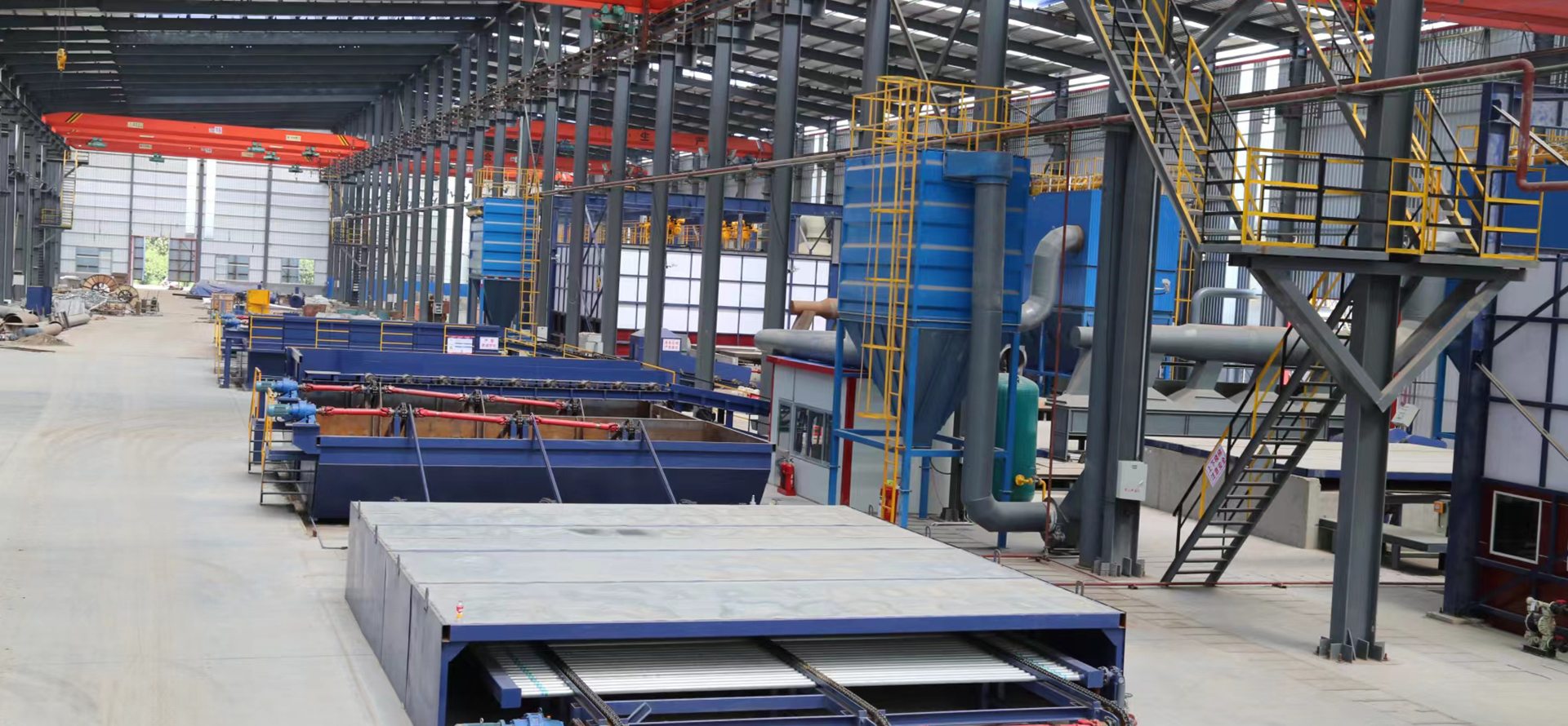 全封閉的預(yù)處理室，適用于酸洗，漂洗，助焊，酸霧收集和洗滌塔系統(tǒng)