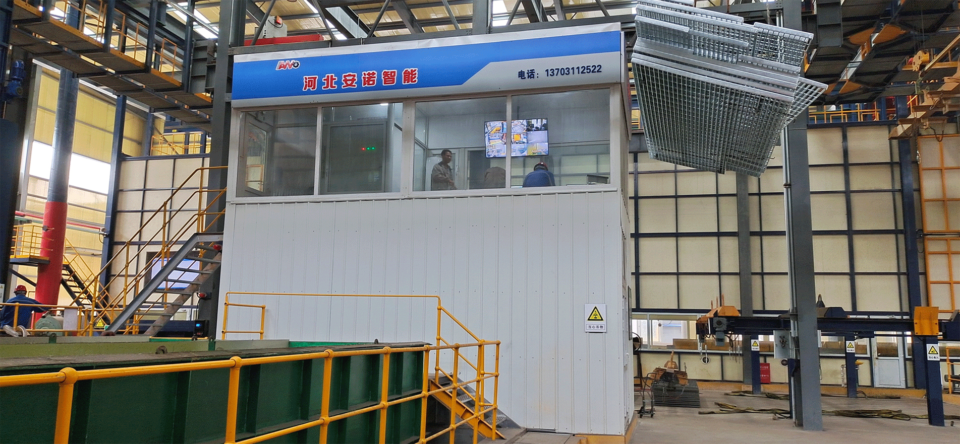 PLC程序控制系統(tǒng)，完成熱浸鍍鋅生產(chǎn)，自動(dòng)控制和穩(wěn)定運(yùn)行