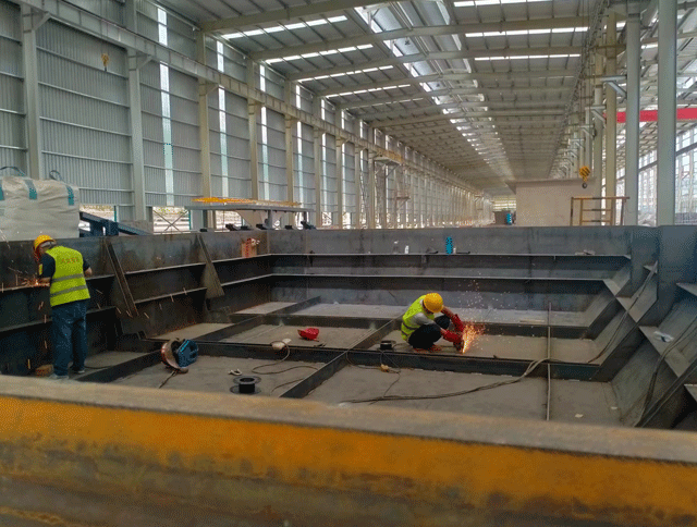 河北安諾吹鍍型材生產(chǎn)線施工進(jìn)行中&mdash;山西晉南鋼鐵集團(tuán)有限公司。